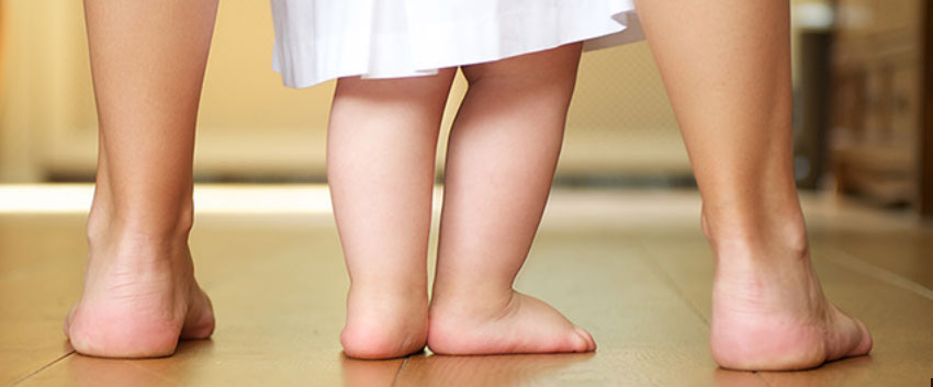 people standing on retrofit underfloor heating