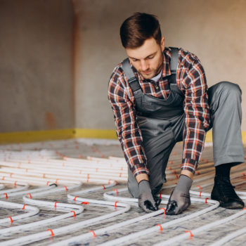 underfloor heating leak