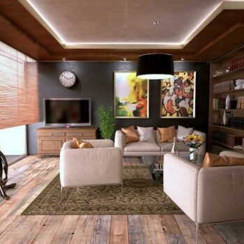 cosy home wooden floor