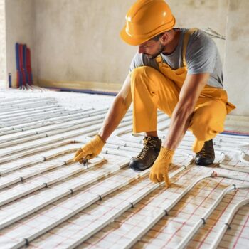 gas or electric underfloor heating