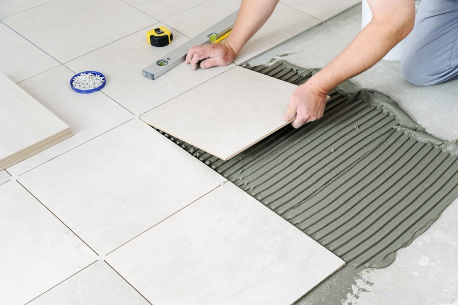 porcelain or ceramic for underfloor heating