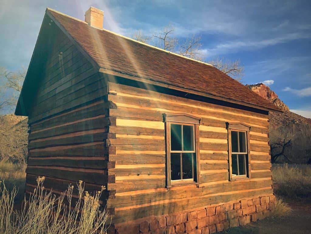 log cabin heating ftd