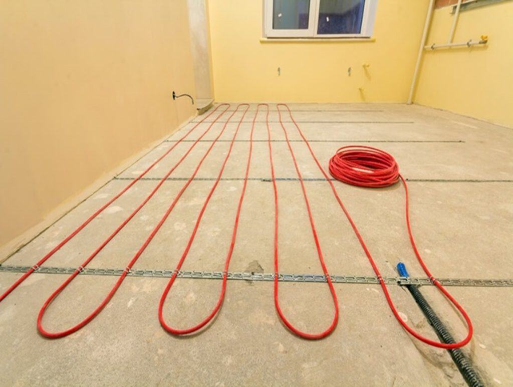 electric or water underfloor heating ftd