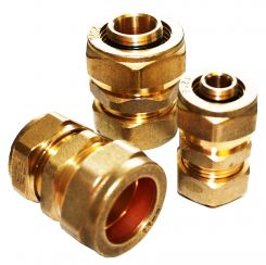 16mm Pex-Al-Pex Compression To 15mm Copper Compression