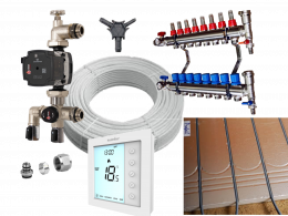 25mm Overlay Wet Underfloor Heating System - 20.0M2