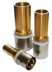 25mm Pex-Al-Pex Crimp To 22mm Brass Tail