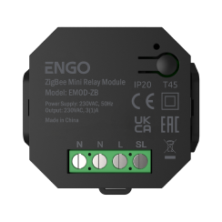 ZigBee Mini Relay Module 230v Output + DIN Rail Mounting EMOD-ZB