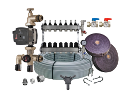 Wet Underfloor Heating Kit 140m²