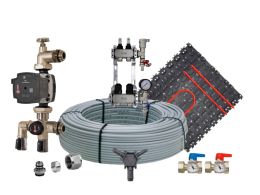 Novatherm Low Profile Retrofit 18m² Underfloor Heating Kit