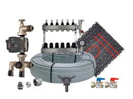 Novatherm Low Profile Retrofit Underfloor Heating Kit - 72 SQ/M