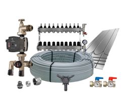 Novapro Overlay Dual Purpose Wet Underfloor Kit - 140m2