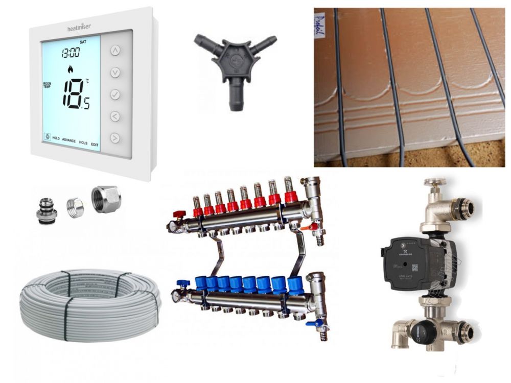 In floor on sale heating systems