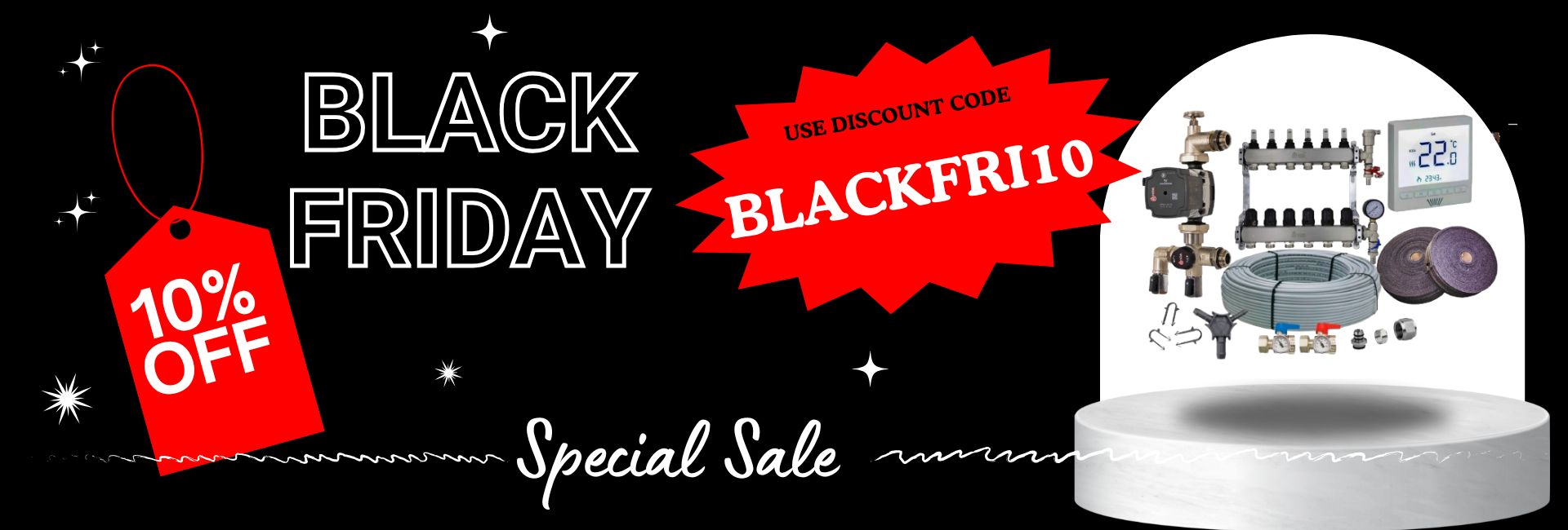 UFHTS Black Friday Sale 10% discount