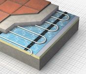 Image result for underfloor heating construction pinterest
