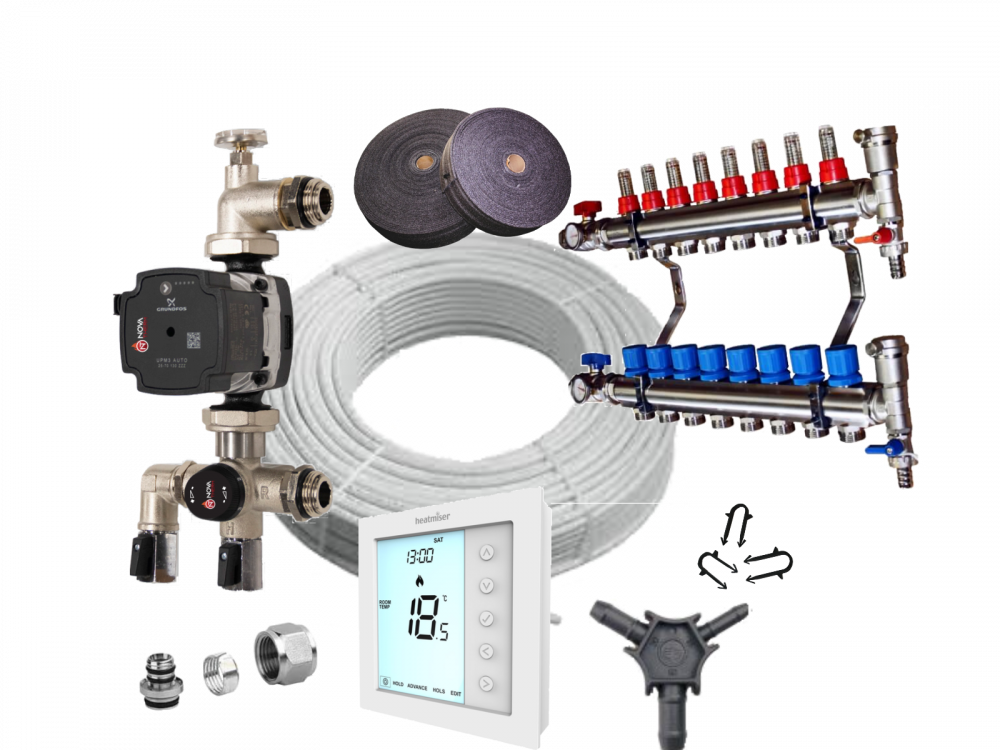 Wet Underfloor Heating Kit 20sq/m