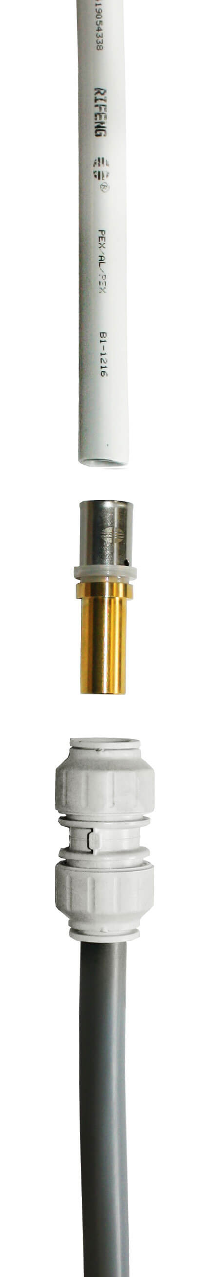 BRASS TAIL TO PEX-AI-PEX CRIMP